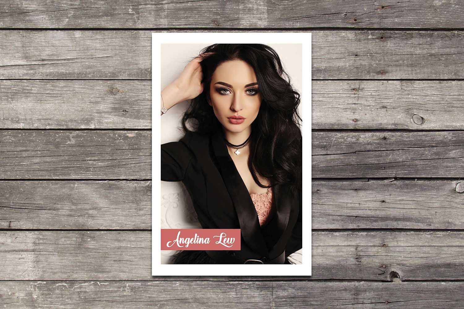 Modeling Comp Card Template, Ms Word & Photoshop Template Regarding Zed Card Template Free