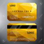 Modern Business Card Design Template. Vector Illustration Inside Modern Business Card Design Templates