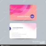 Modern Business Card, Membership Card, Club Card Design Intended For Template For Membership Cards