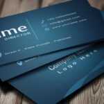 Modern Business Card Template With Buisness Card Templates