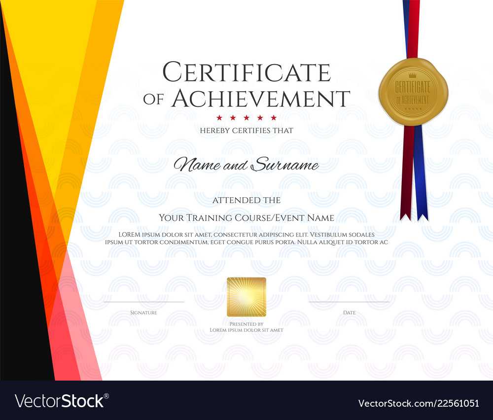 Modern Certificate Template With Elegant Border Intended For Christian Certificate Template