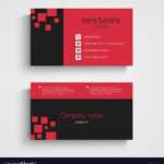 Modern Sample Business Card Template Inside Advertising Card Template