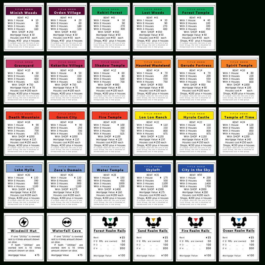 Monopoly Cards Png, Picture #491814 Monopoly Cards Png Regarding Monopoly Property Cards Template