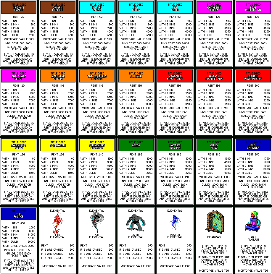 Monopoly Chance Cards Printable That Are Eloquent | Bates's For Monopoly Chance Cards Template