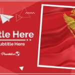 Montenegro Google Slides And Powerpoint Template : Myfreeslides Regarding Patriotic Powerpoint Template