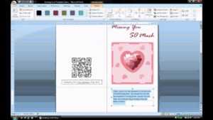 Ms Word Tutorial (Part 1) - Greeting Card Template, Inserting And  Formatting Text, Rotating Text intended for Birthday Card Template Microsoft Word