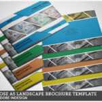 Multipurpose A5 Landscape Brochure Template Editing With Adobe Indesign In Adobe Indesign Brochure Templates
