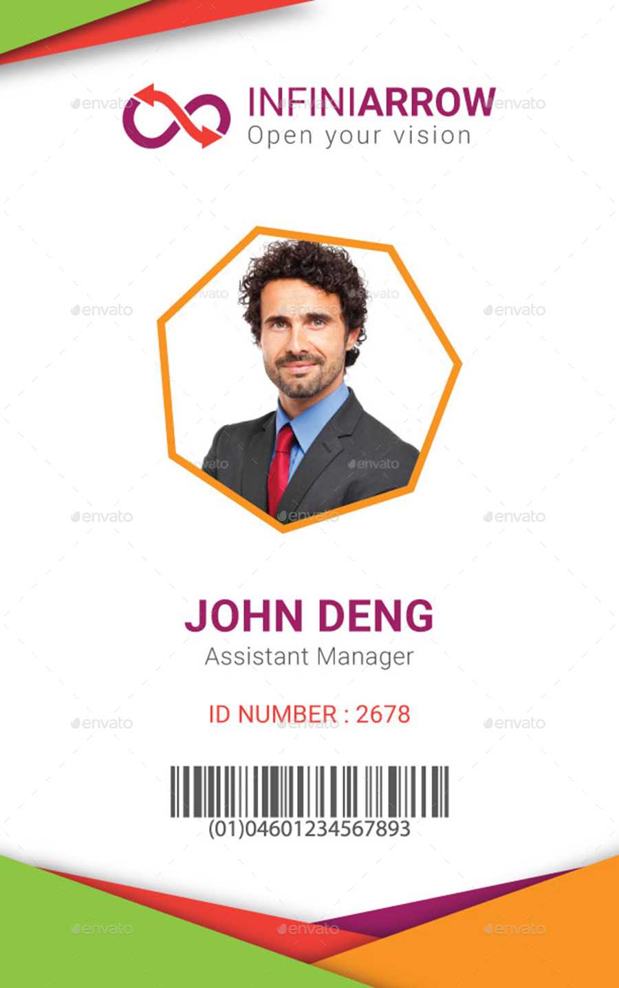 Multipurpose Business Id Card Template For College Id Card Template Psd