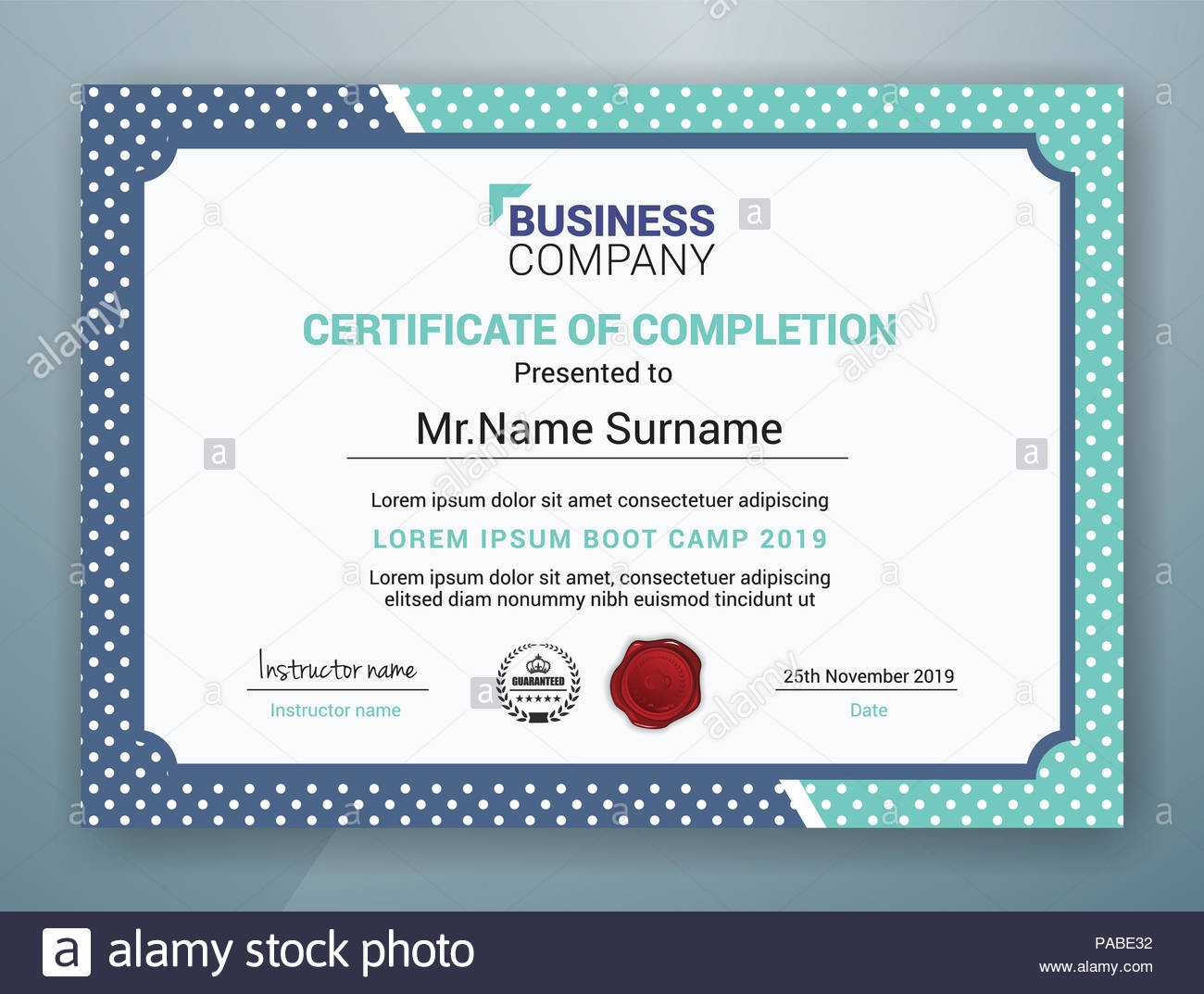 Multipurpose Professional Certificate Template Design For Throughout Boot Camp Certificate Template