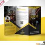 Multipurpose Trifold Business Brochure Free Psd Template in 3 Fold Brochure Template Psd Free Download