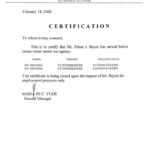 My Certificate Of Employment And Other Scanned Documents Pertaining To Certificate Of Employment Template