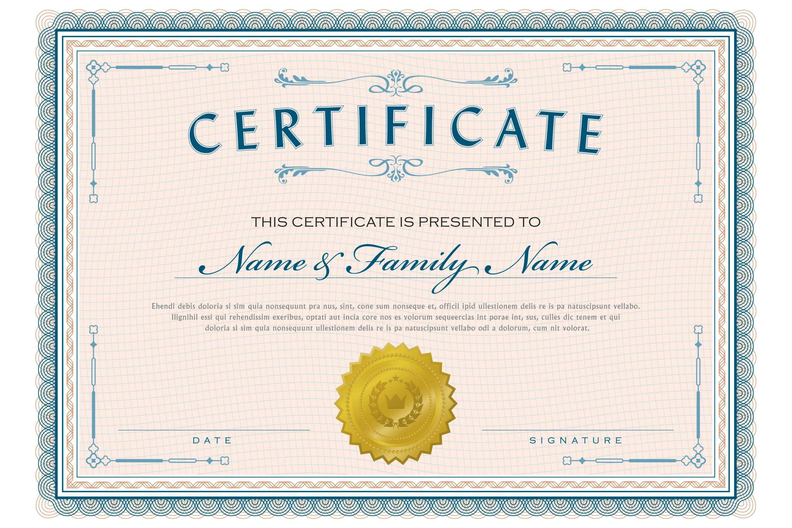 Necessary Parts Of An Award Certificate With Regard To Teacher Of The Month Certificate Template