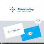 Networking Vector Logotype Business Card Template Elegant With Networking Card Template