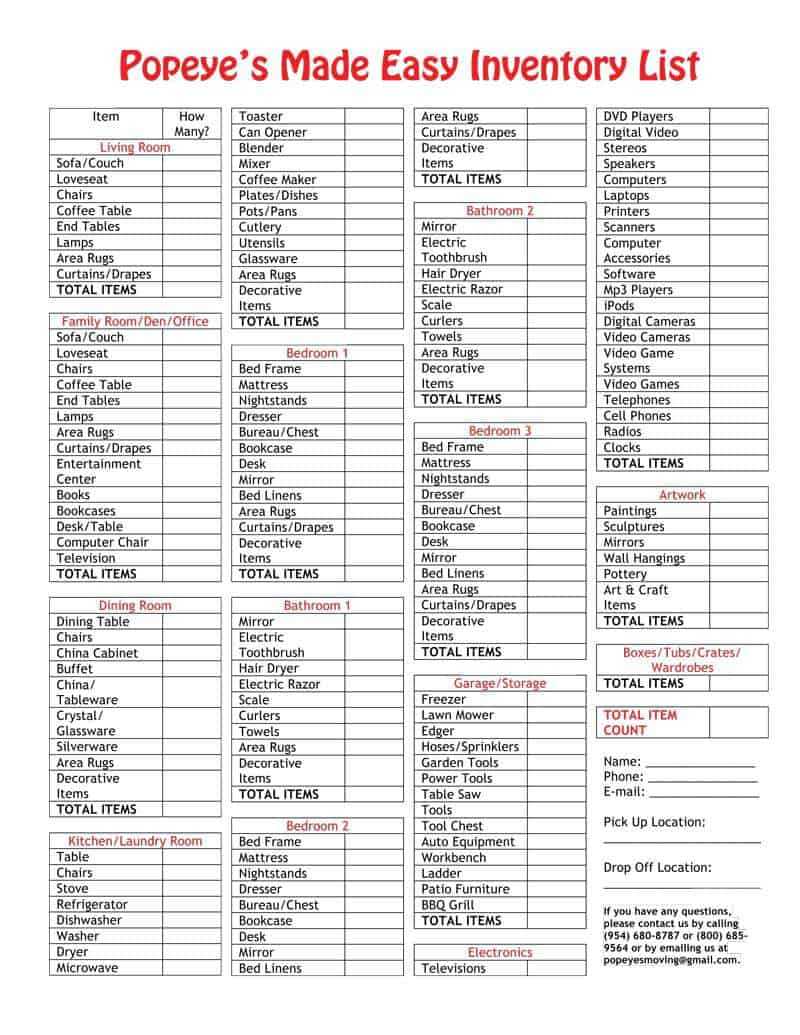 Office Moving Checklist Template Free Form Excel Spreadsheet In Free Moving House Cards Templates