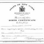 Official Blank Birth Certificate For A Birth Certificate Inside Official Birth Certificate Template