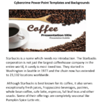Online Starbucks Powerpoint Template And Presentation With Regard To Starbucks Powerpoint Template