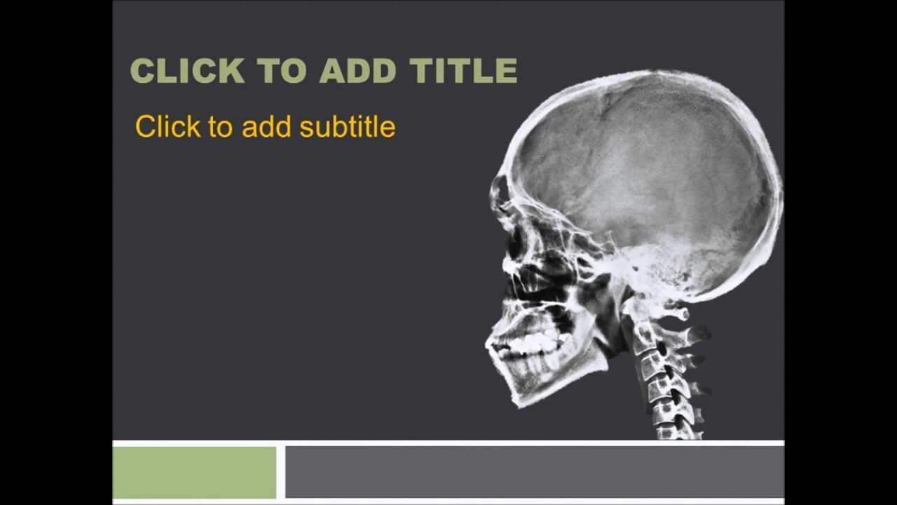 Orthopedics Powerpoint Template – Free Download – Youtube Regarding Radiology Powerpoint Template