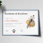 Painting Award Certificate Template With Player Of The Day Certificate Template