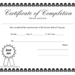 Pdf Free Certificate Templates Throughout Service Dog Certificate Template
