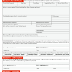 Permit To Work Template For Carbonless Printing From £40 In Electrical Isolation Certificate Template