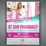 Pharmacy Flyer Template With Pharmacy Brochure Template Free