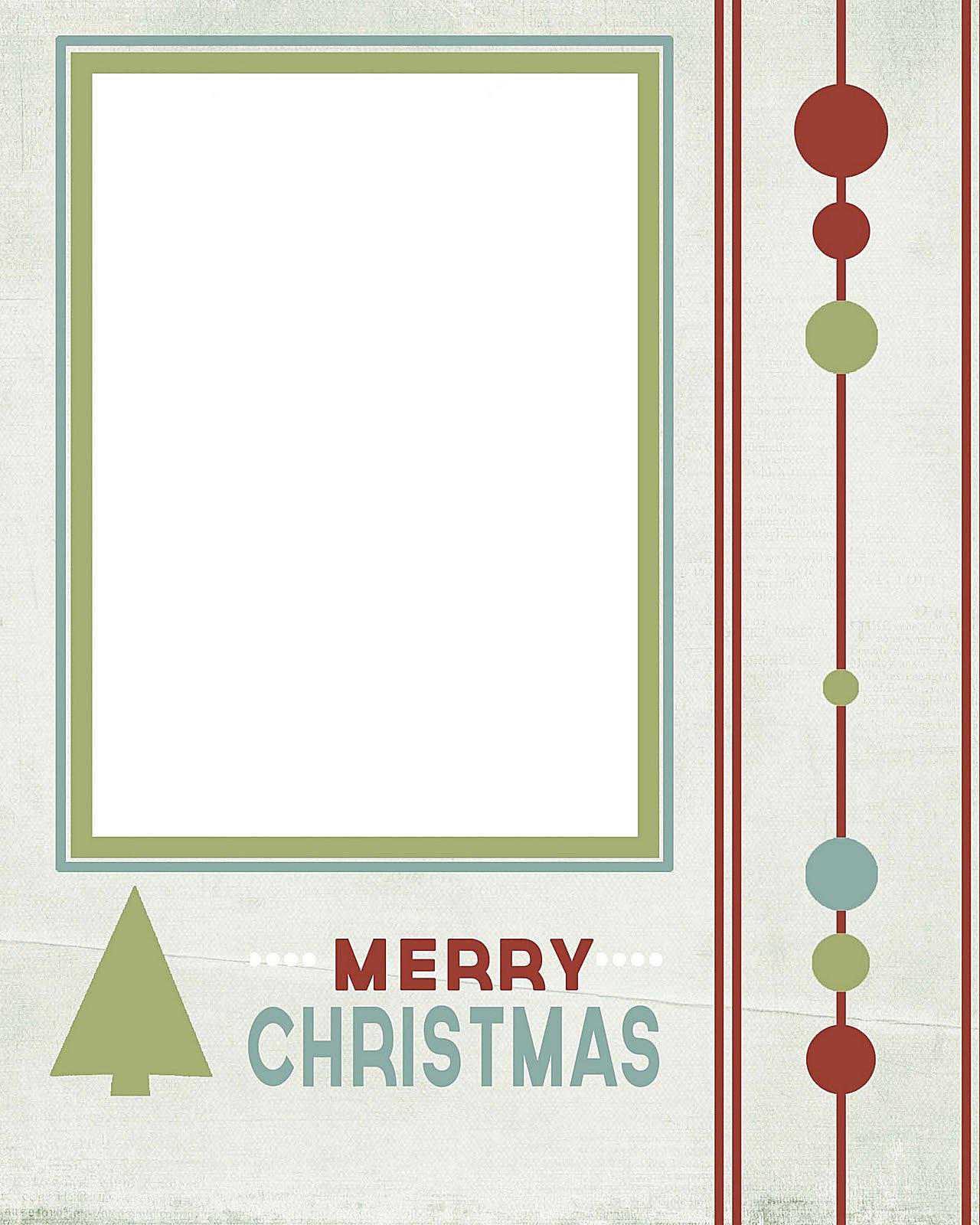 Photo Card Templates – Oflu.bntl Regarding Diy Christmas Card Templates