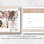 Photography Gift Certificate Template In Gift Certificate Template Photoshop