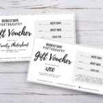 Photography Gift Voucher Certificate Template Psd For Photoshop X 2 Pertaining To Photoshoot Gift Certificate Template
