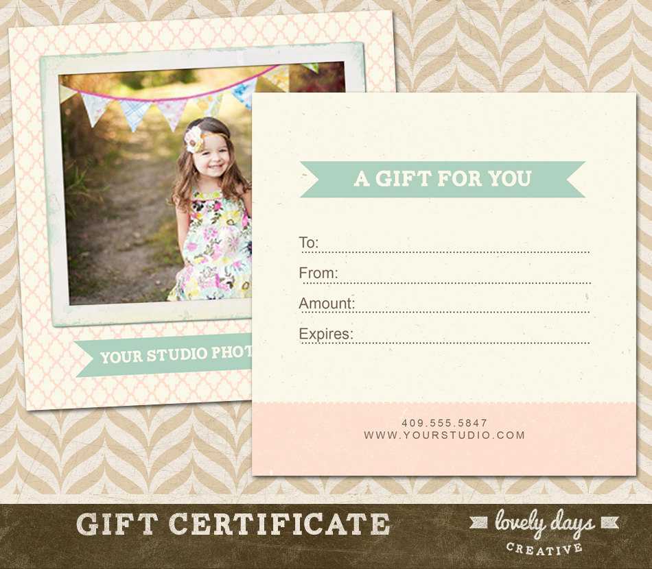 Photoshop Gift Certificate Template | Woodsikecol.tk Intended For Photoshoot Gift Certificate Template