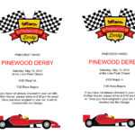 Pinewood Derby Flyers – The Gospel Home In Pinewood Derby Certificate Template