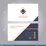 Pink Modern Business Card Design Template Stock Vector For Modern Business Card Design Templates