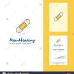 Plaster Creative Logo And Business Card. Vertical Design Intended For Plastering Business Cards Templates
