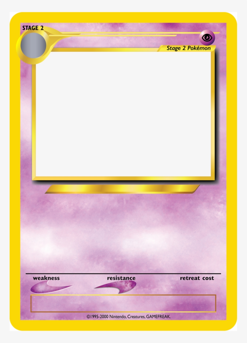 Pokemon Card Template Png – Blank Top Trumps Template Pertaining To Blank Magic Card Template