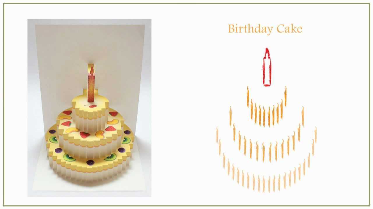 Pop Up Cards Ebook Vol. 3 (Origamic Architecture) For Happy Birthday Pop Up Card Free Template