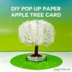 Pop Up Paper Apple Tree Card (3D Sliceform) – Jennifer Maker For Pop Up Tree Card Template