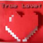 Pop Up Pixel Heart Card In Pixel Heart Pop Up Card Template