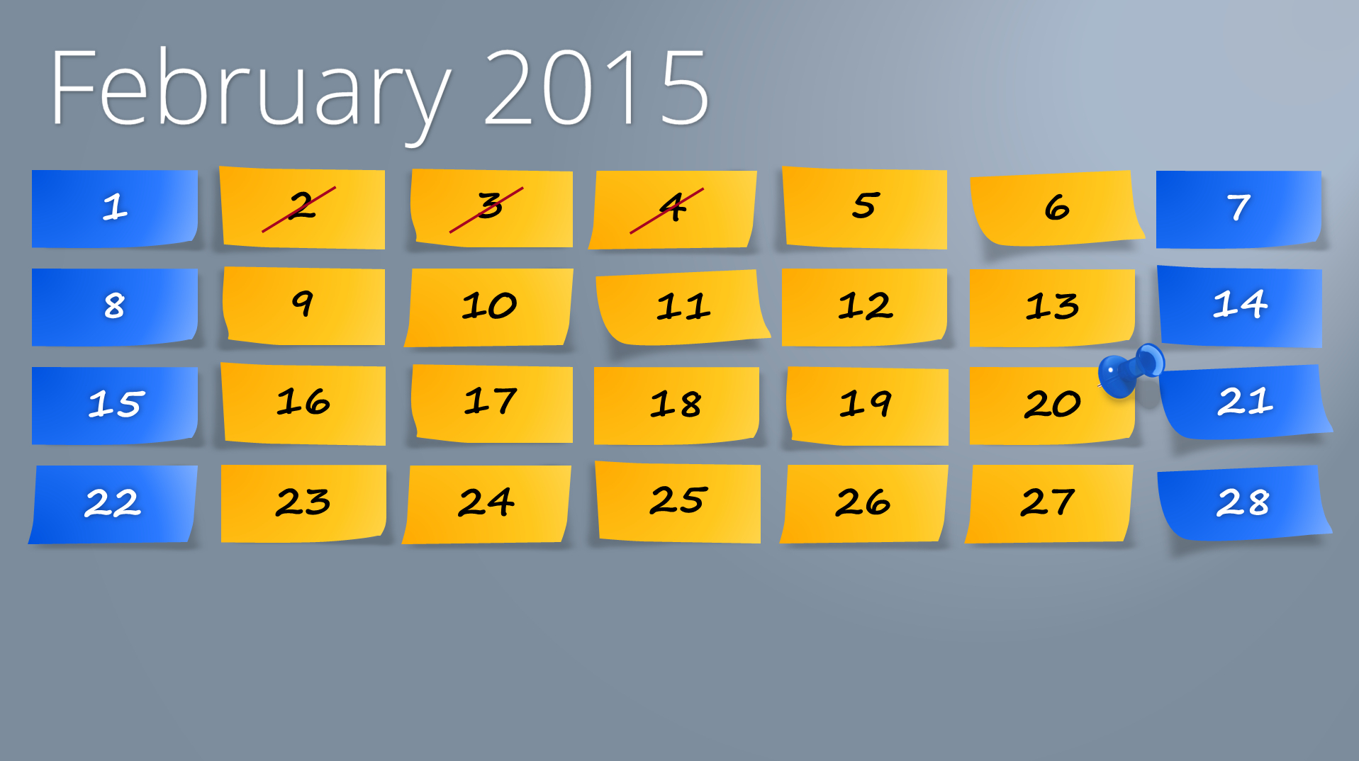 Powerpoint Calendar: The Perfect Start For 2015 In Powerpoint Calendar Template 2015