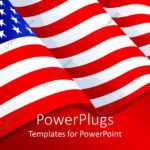 Powerpoint Template: American Flag Patriotic Background With Throughout Patriotic Powerpoint Template