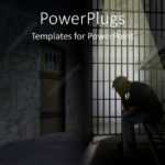 Powerpoint Template: Depression In Jail (17751) Inside Depression Powerpoint Template