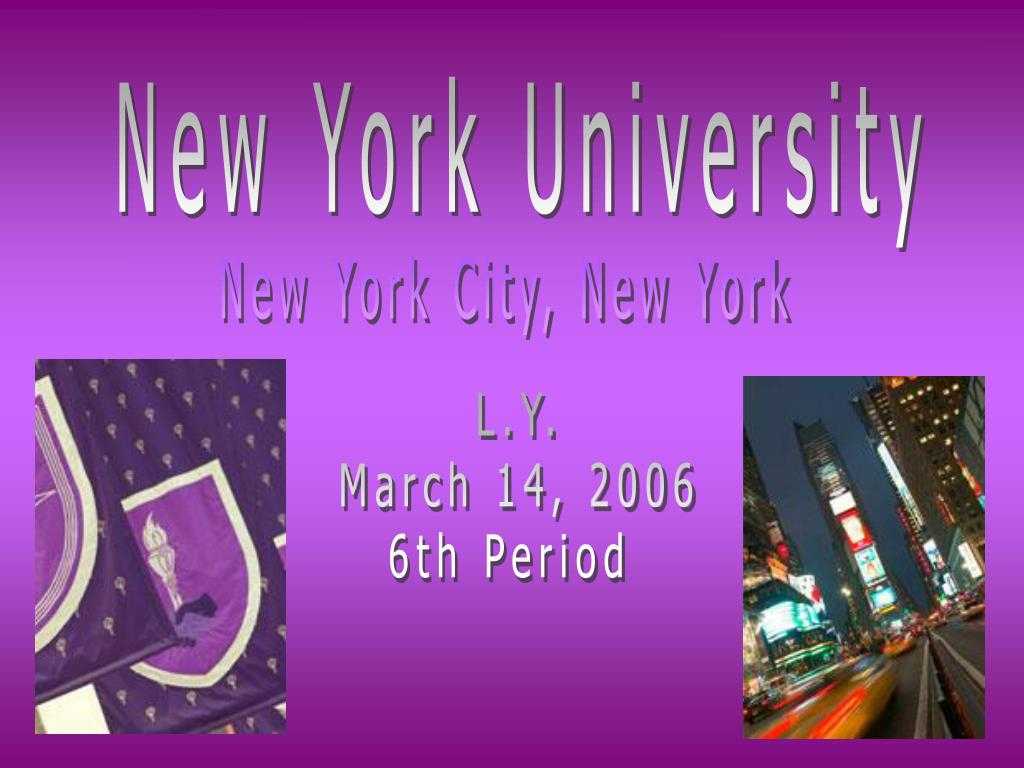Ppt – New York University Powerpoint Presentation, Free In Nyu Powerpoint Template