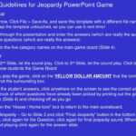 Ppt – Usage Guidelines For Jeopardy Powerpoint Game Game Intended For Jeopardy Powerpoint Template With Sound