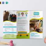 Pre School Brochure Template throughout Play School Brochure Templates