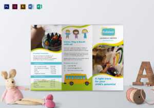 Pre School Brochure Template throughout Play School Brochure Templates