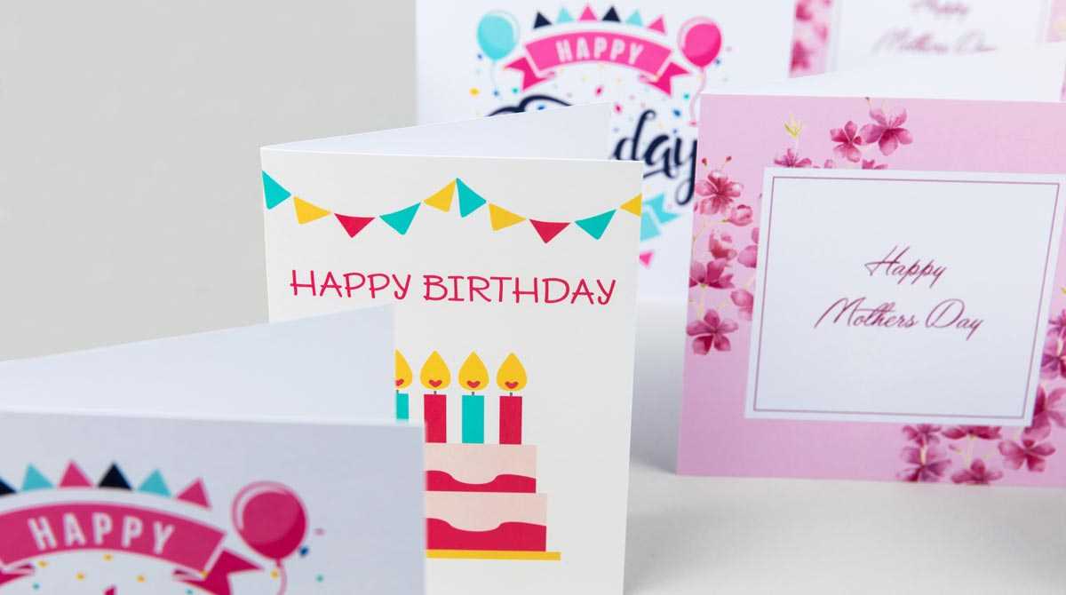 Print Greeting Cards | Custom Greeting Cards | Digital Pertaining To Birthday Card Indesign Template