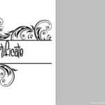 Printable Gift Certificate Templates For Black And White Gift Certificate Template Free