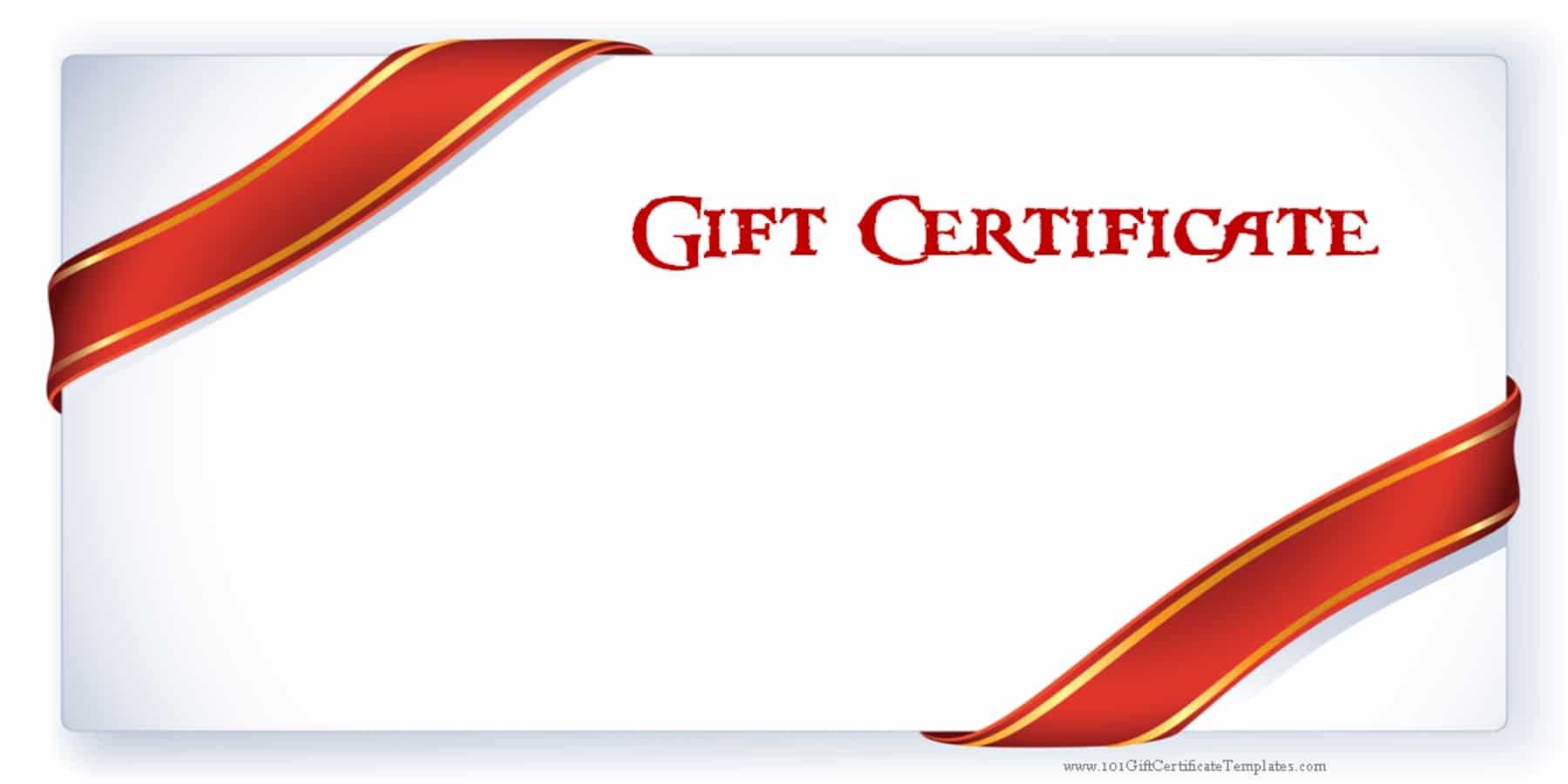 Printable Gift Certificate Templates Regarding Present Certificate Templates