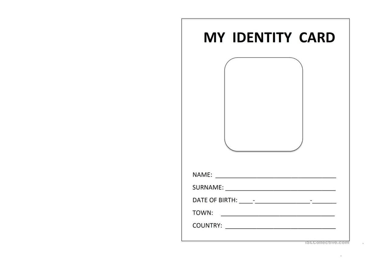 make your own printable id card free