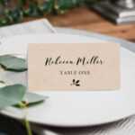 Printable Place Cards, Place Card Template, Editable Place with regard to Printable Escort Cards Template