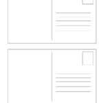Printable Postcards Templates Free | Shop Fresh Intended For Post Cards Template