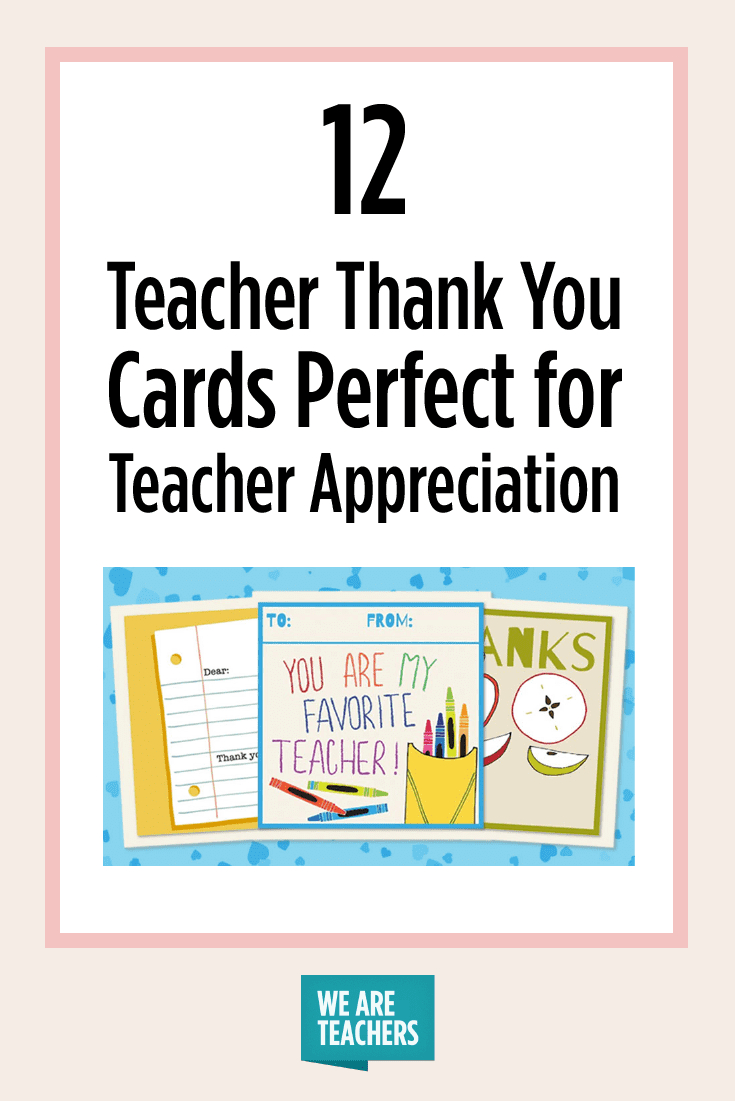 Printable Teacher Thank You Cards For Teacher Appreciation Pertaining To Thank You Card For Teacher Template